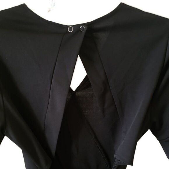 Chen Zhi Black Mini Dress - Picture 3 of 3